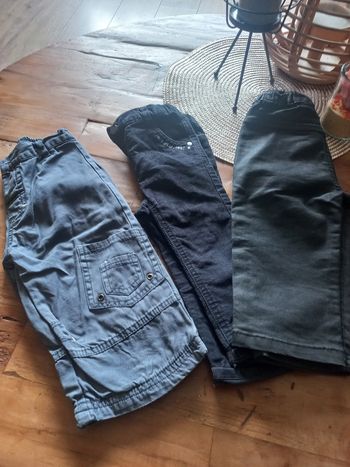 Lot pantalons 18 mois garçon