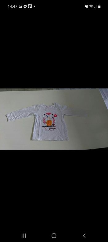 T shirt longue manche 24 mois