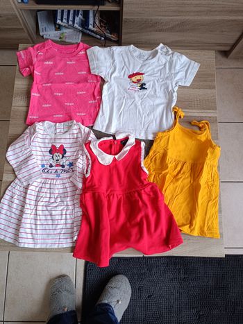 Lot fille (5 articles) 6 mois 