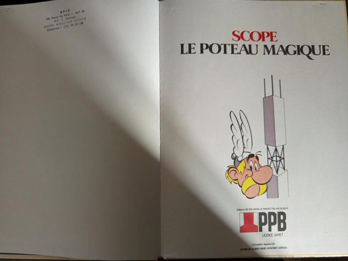 BD - Astérix - Scope - Le poteau magique - PPB - Pub - photo numéro 5