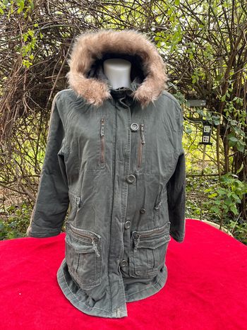 Veste Tom Tailor Femme T.44 – Style Parka Hiver Vintage