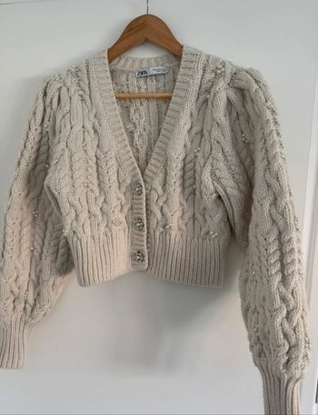Gilet perlé