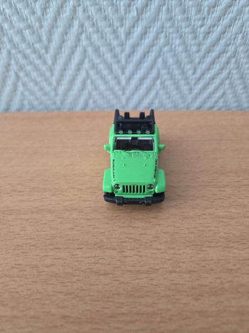 Jeep Wrangler Majorette Vert