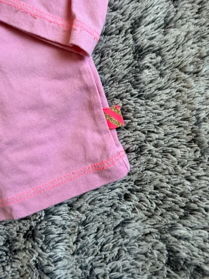 Teeshirt rose manches longues Billiblush - 8 ans - photo numéro 3