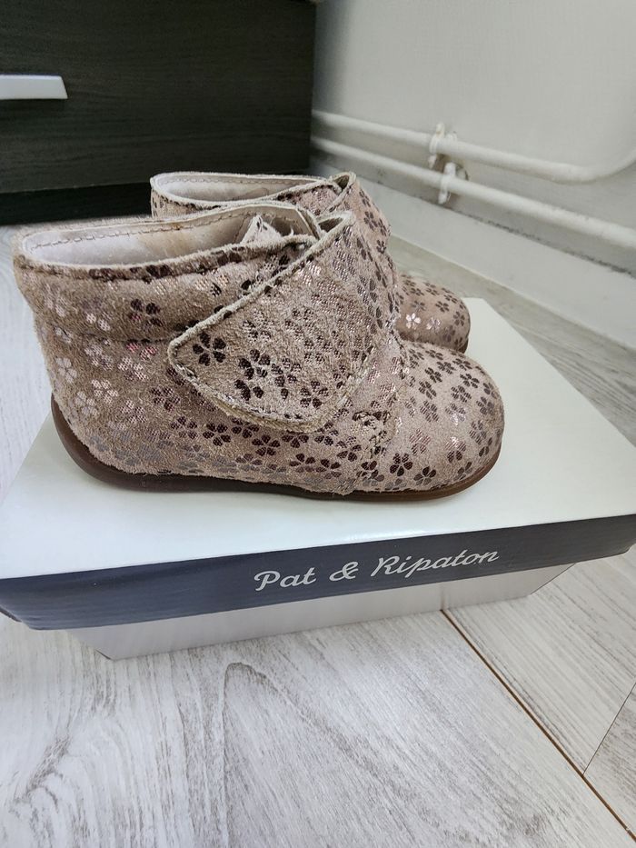 Chaussures premiers pas fille Pat et Ripaton - photo numéro 2