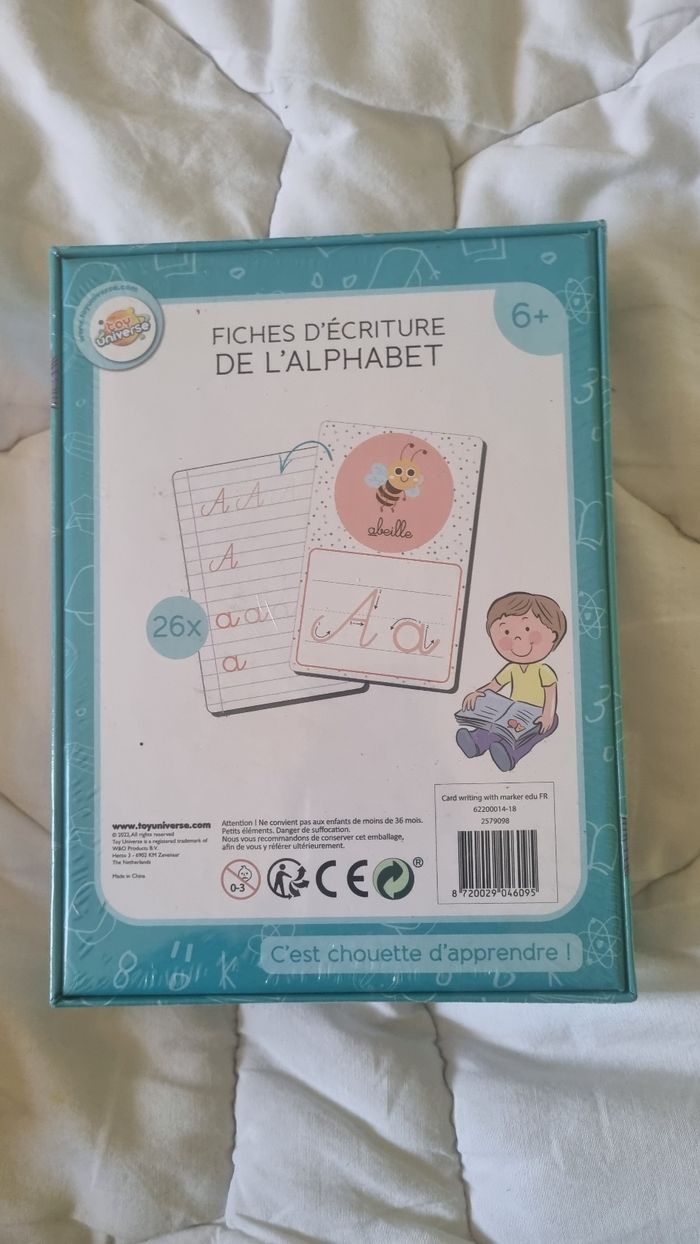 Fiches d'écriture de l'alphabet - photo numéro 2