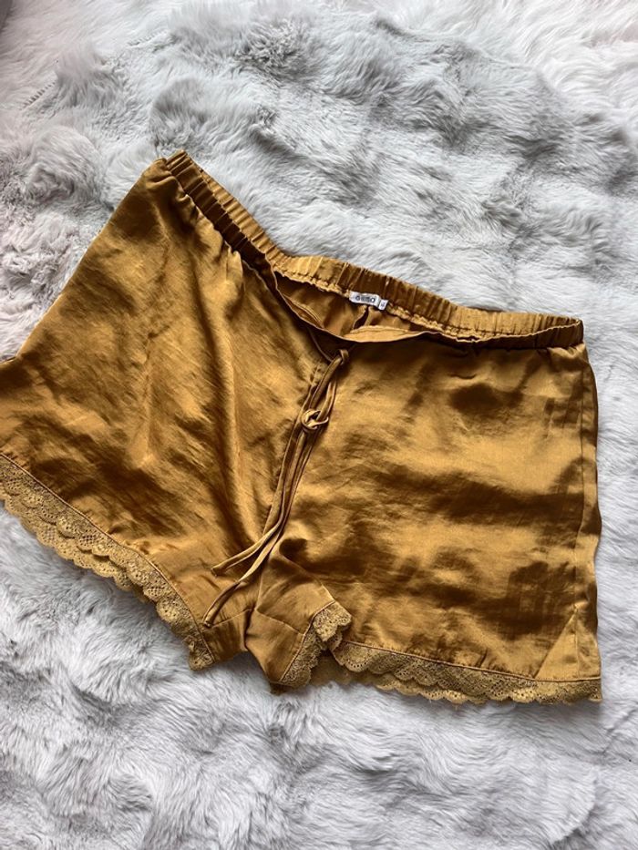 Short pyjama en satin taille XL  gémo