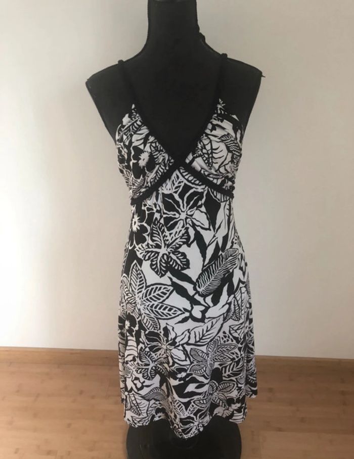 321 - Robe longue fleurie