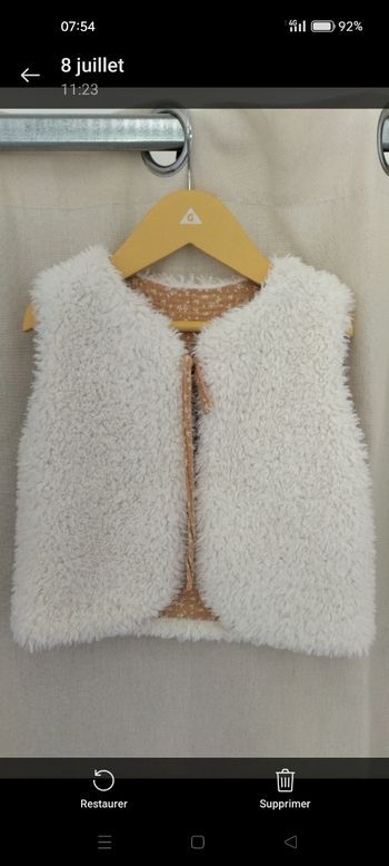 Veste sans Manches