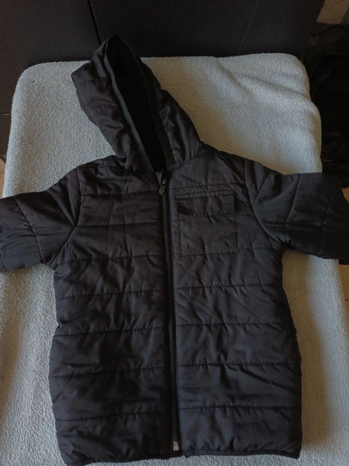 Doudoune noire garçon - Taille 6 ans