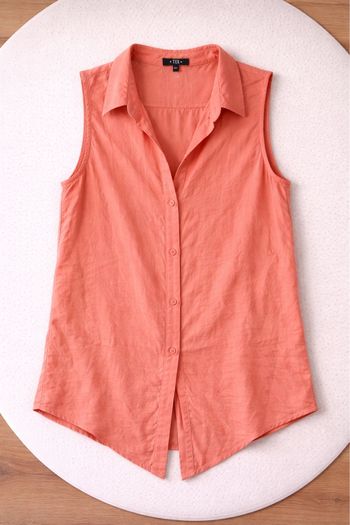 Blouse sans manches corail Tex – taille 40