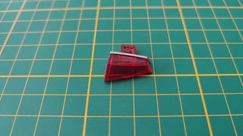 Feu arrière droit pièce détachée miniature Bburago burago Lamborghini Murciélago 1/18 #B81