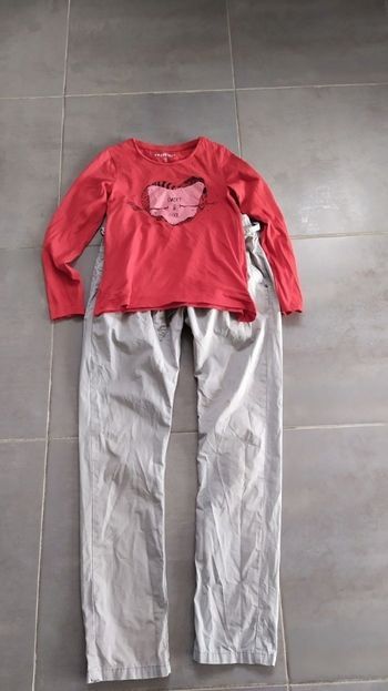 Ensemble pantalon + tee-shirt 12 ans