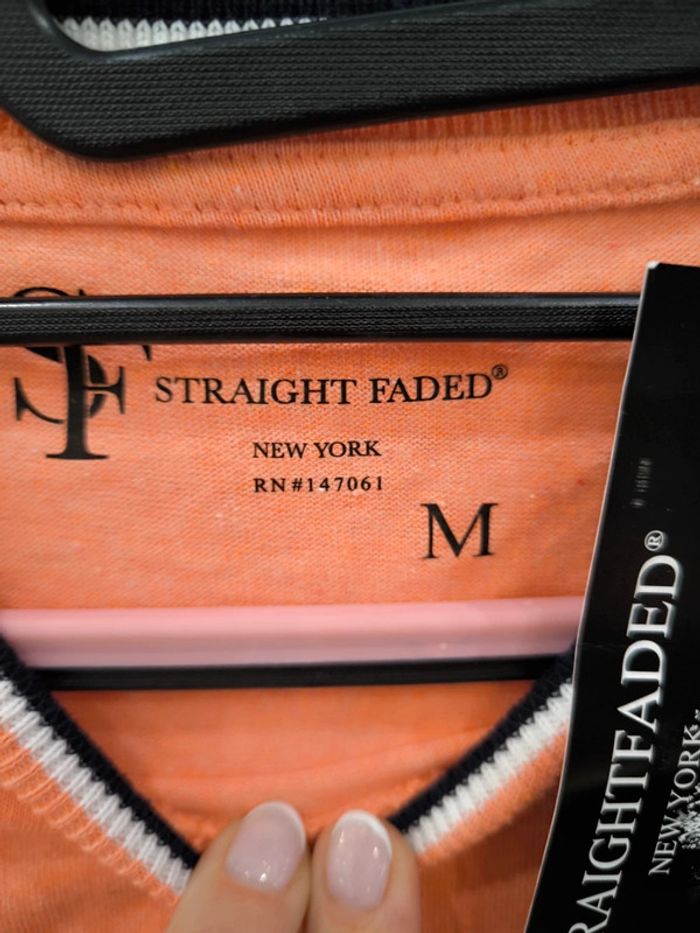 T shirt taille M straight faded neuf - photo numéro 2