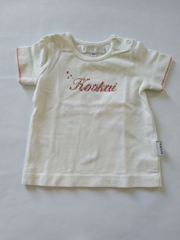 tee shirt fille kookai 3 mois