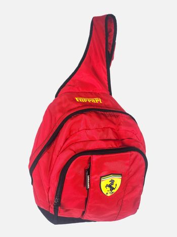 Sac à Dos en Bandoulière Ferrari Rouge - Collector Auto Sport