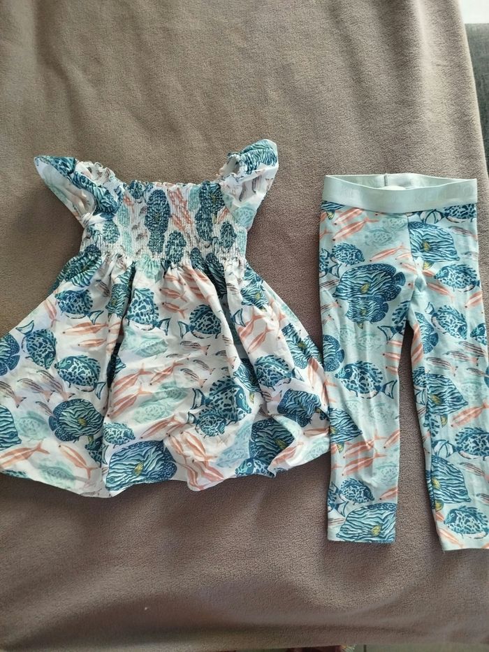 Ensemble robe legging kenzo