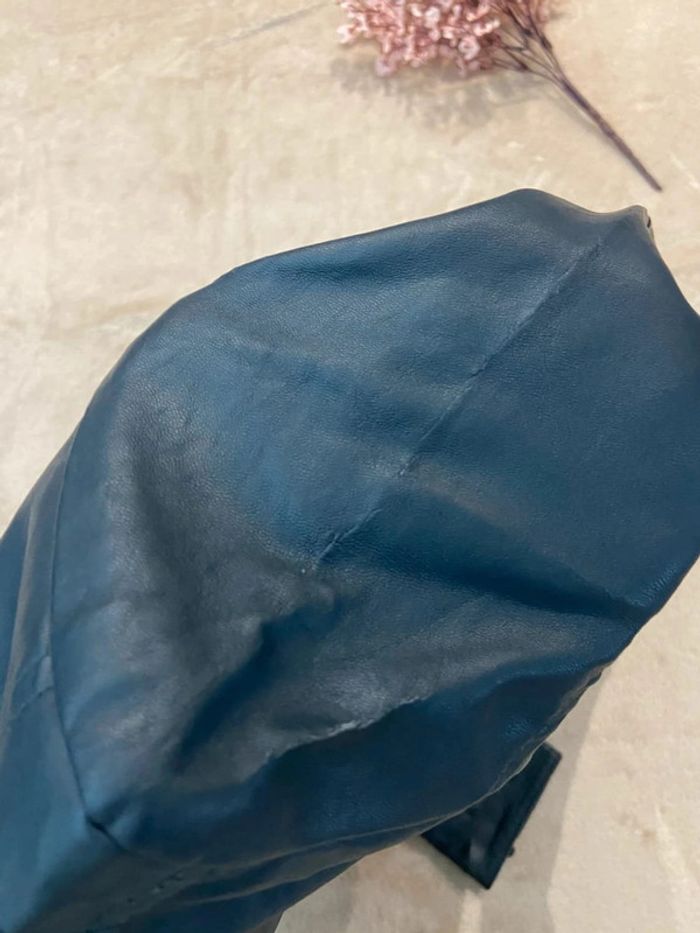 Blouson simili cuir garçon 10 ans - photo numéro 6