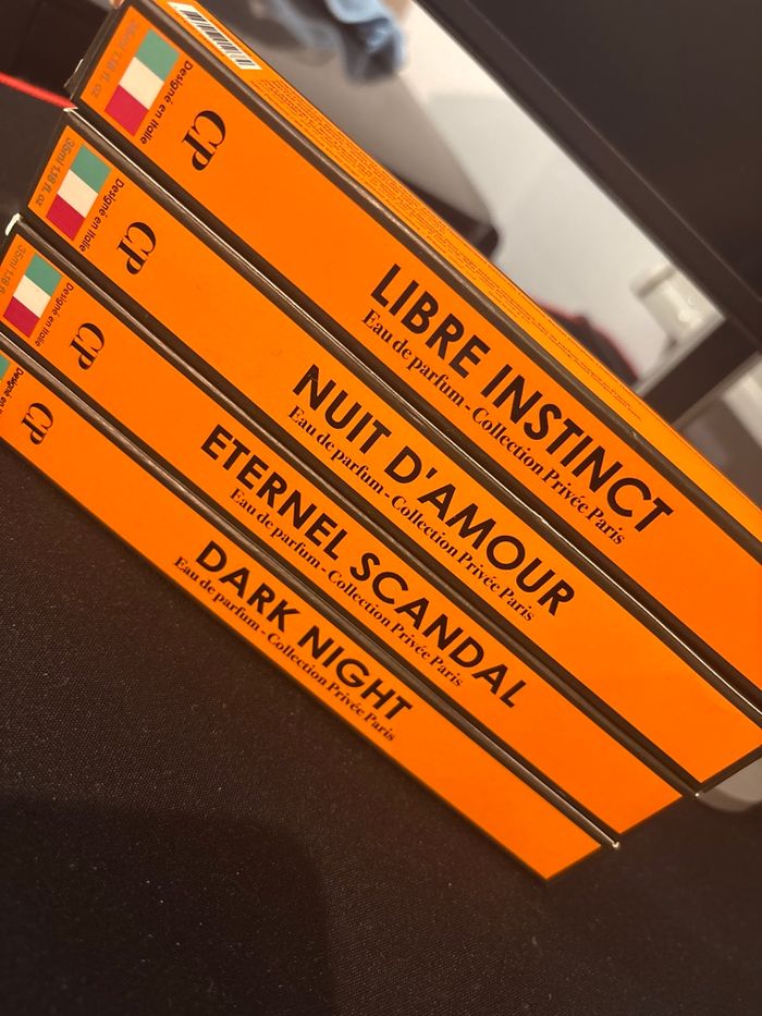 Lot de 4 parfum 35ml collection privée - photo numéro 2