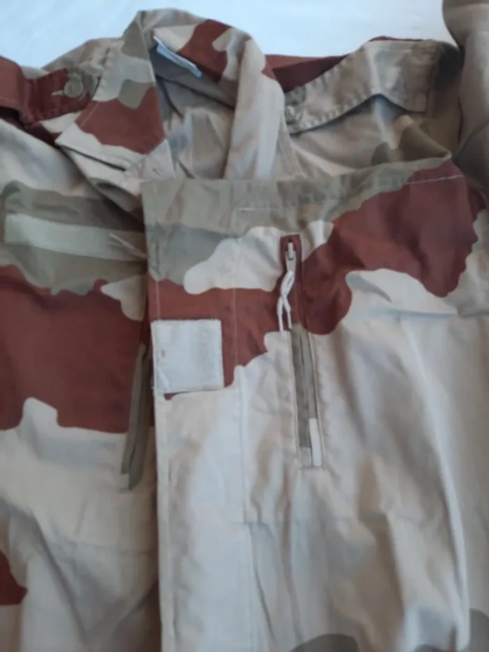 Veste été militaire sable / désert Taille L neuve - photo numéro 6