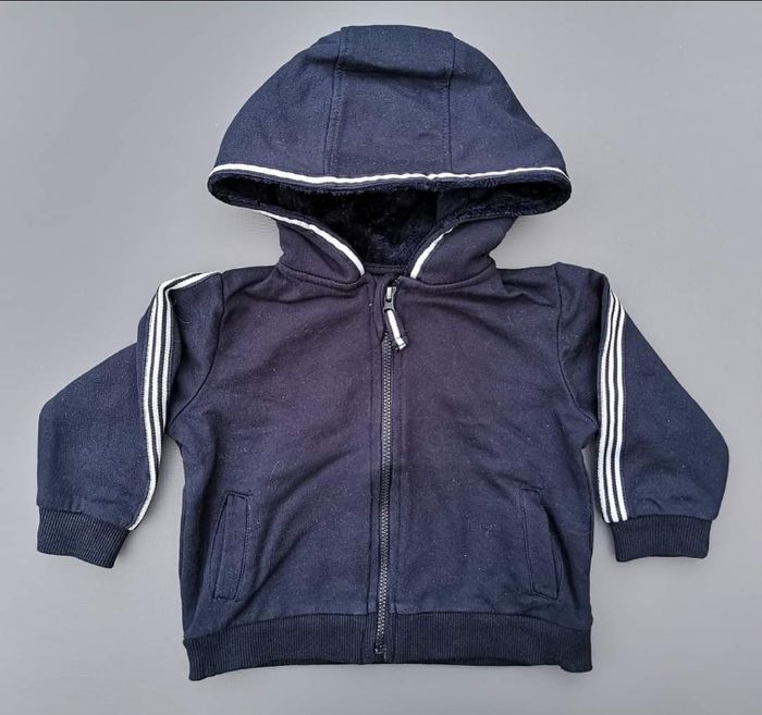Lot de 6 gilets sweat zippés à capuche 12 mois garçon - photo numéro 6