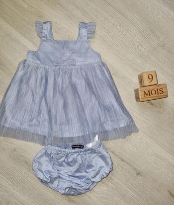 Robe cérémonie lilas