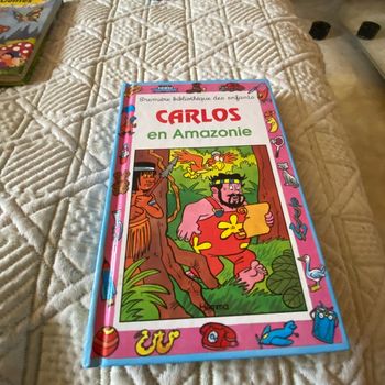Livre enfant Carlos en Amazonie