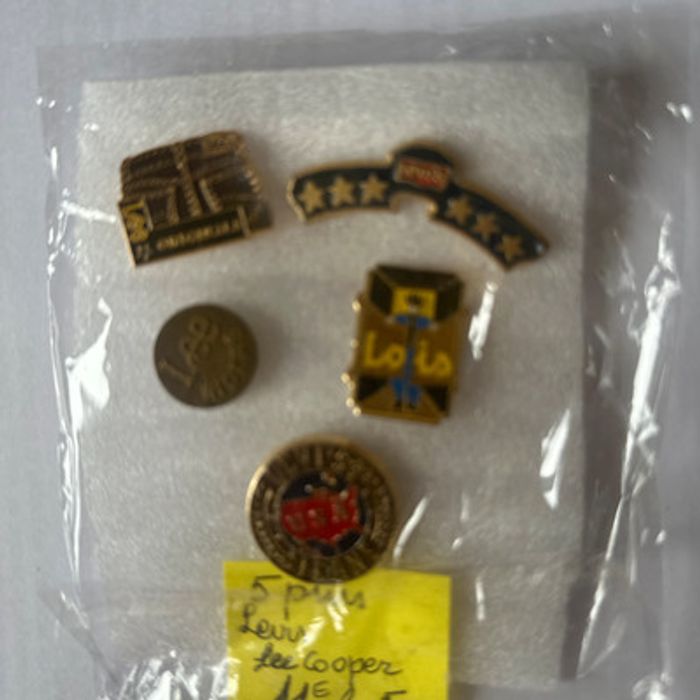 5 pins lee Cooper, levis.
