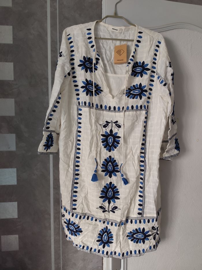 Robe Blanc Promod Avec étiquette