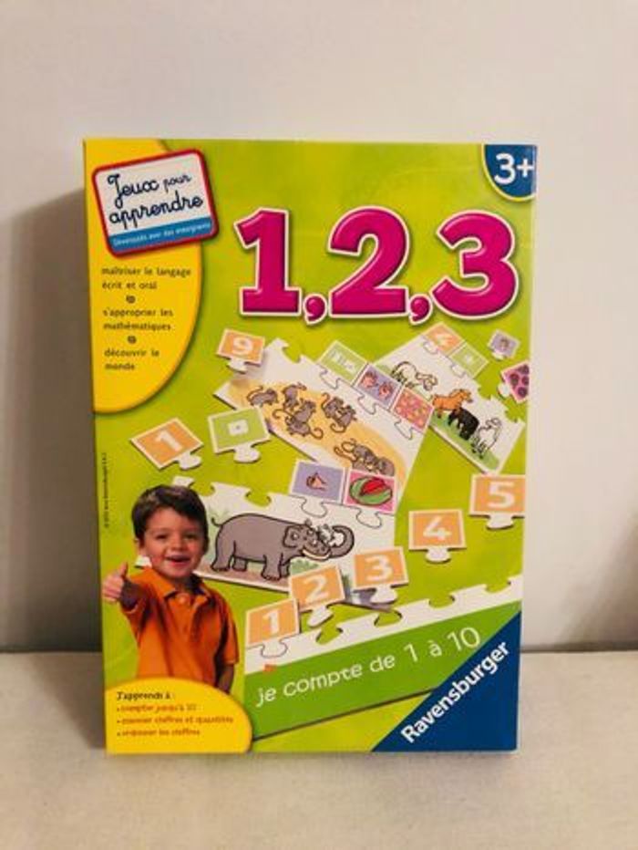 1, 2, 3 - jeu d'apprentissage - jouet enfant apprendre à compter - photo numéro 7