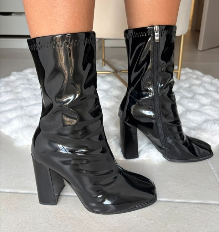 Bottines vernies