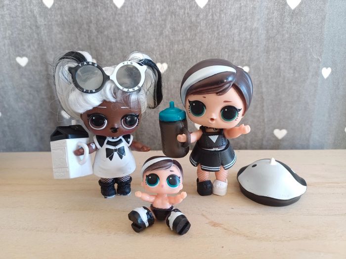 Poupée Lol Yang QT + Yin BB + Lil Yin BB