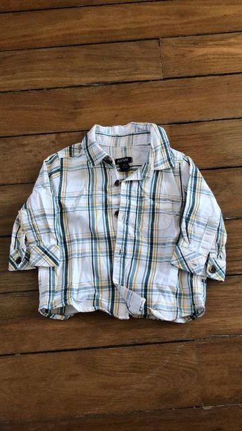 Chemise manches longues 3 mois