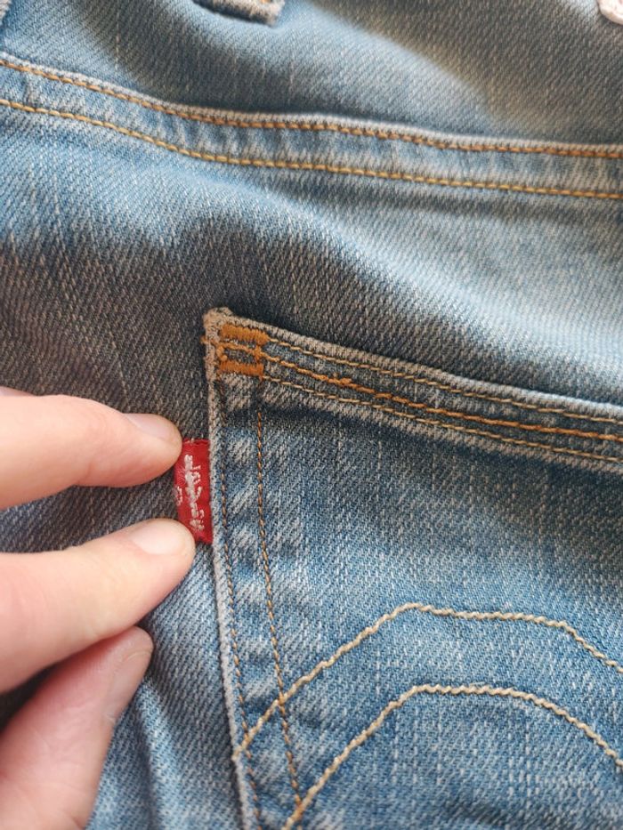 Jean Levi's Coupe droite Bleu clair Taille 42 - photo numéro 4
