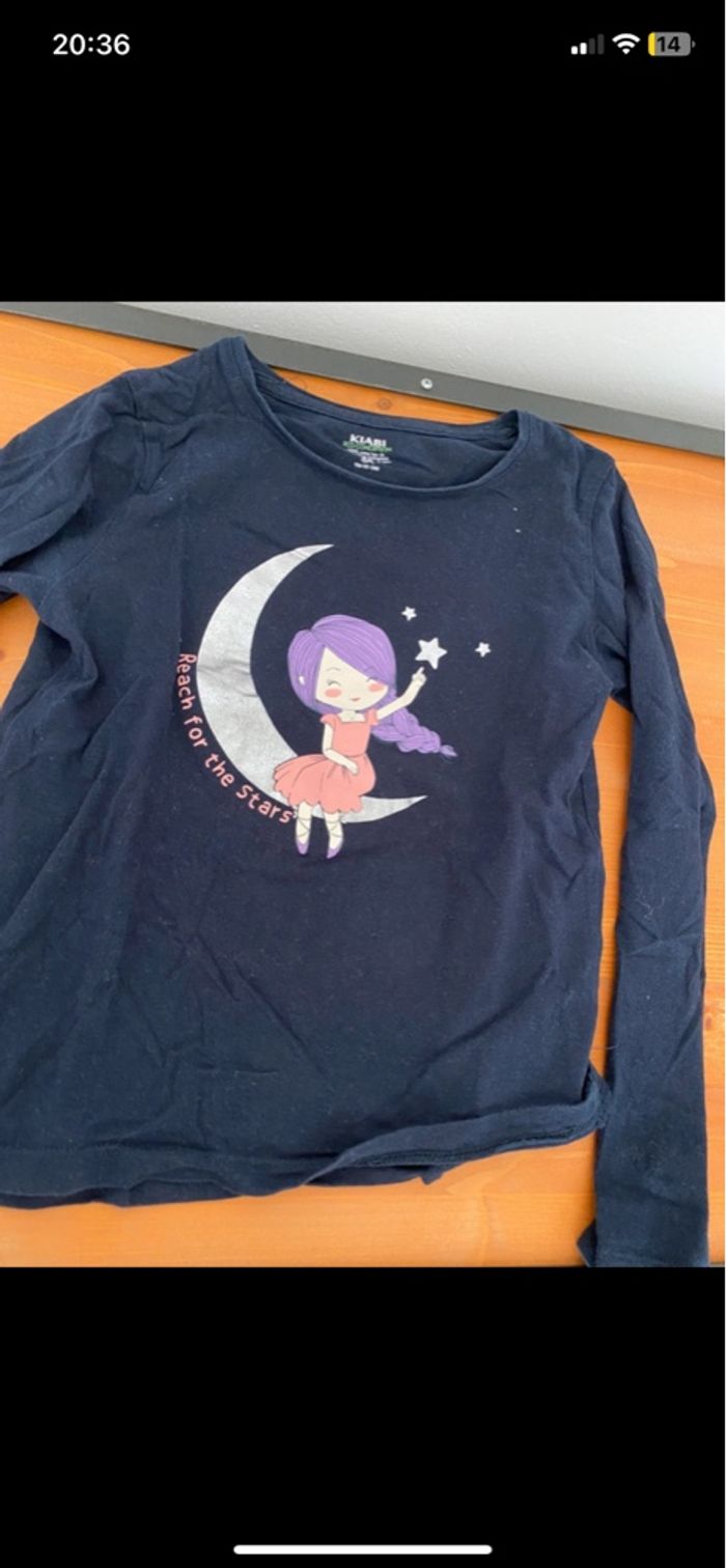 Lot de 8 t-shirts à manches longues Taille 8 ans - photo numéro 6