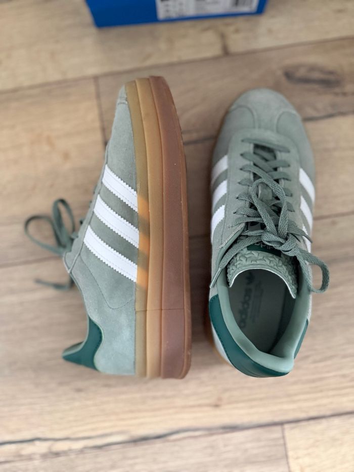 Adidas gazelle Bold kaki - Pointure 38 - photo numéro 7