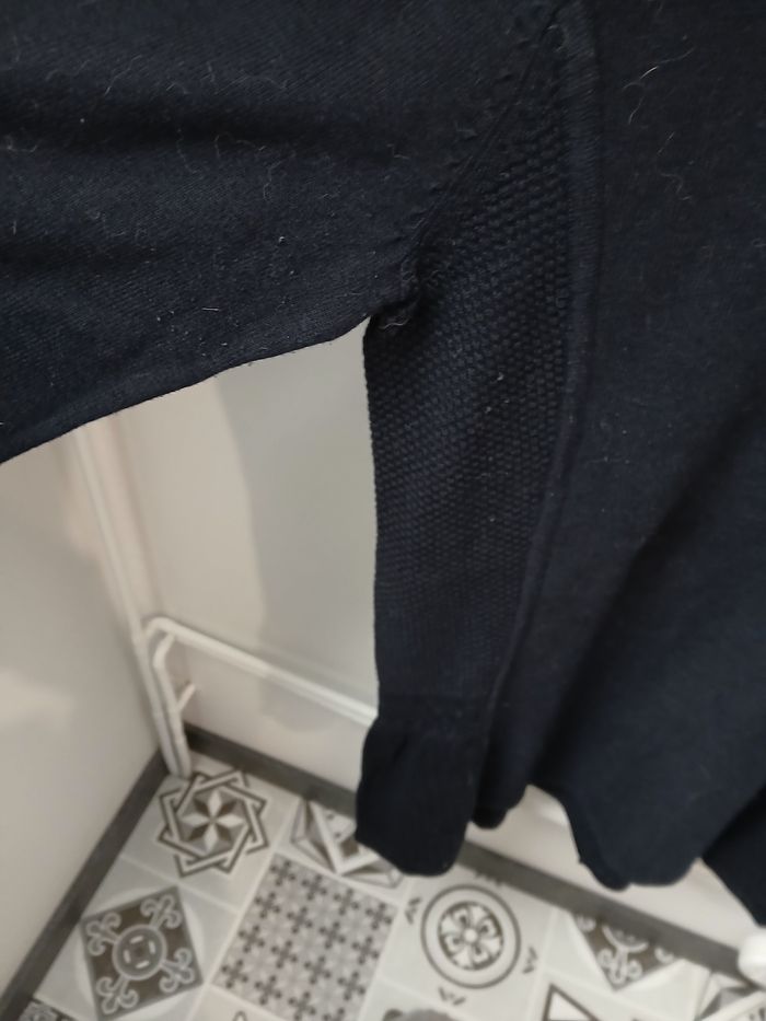 Pull femme marine tunique - photo numéro 2