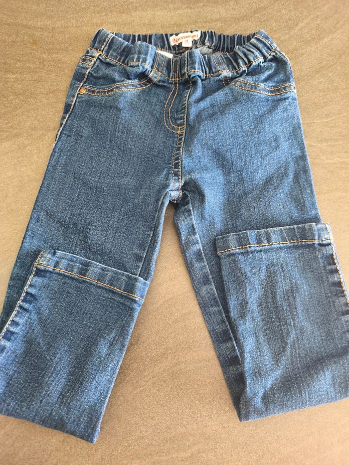 Pantalon jeans slim Uessentiel 4 ans