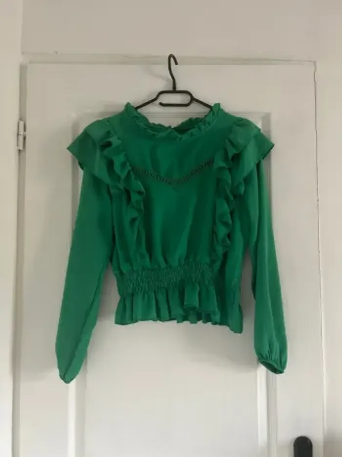 Blouse vert