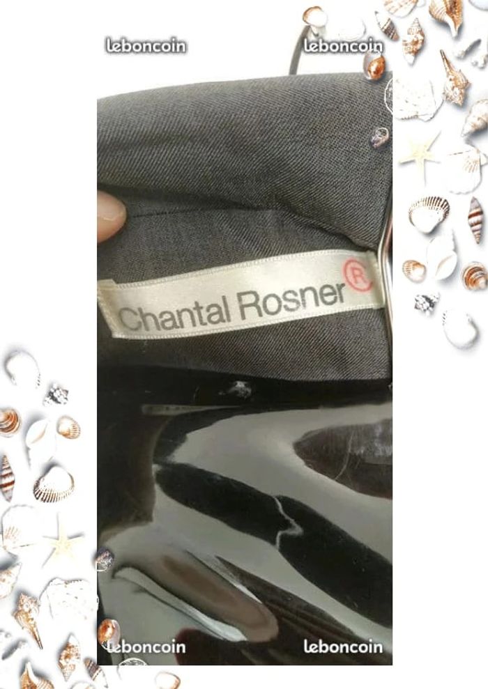 Veste Chantal rosner grise taille 40 - photo numéro 2