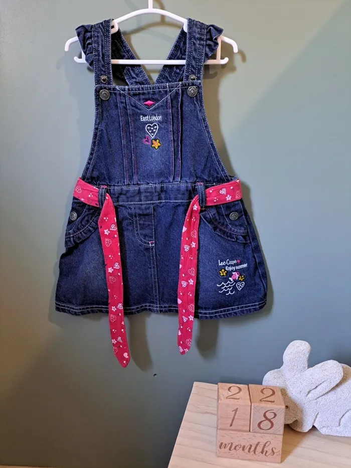 Robe salopette - Lee Cooper - 18 mois