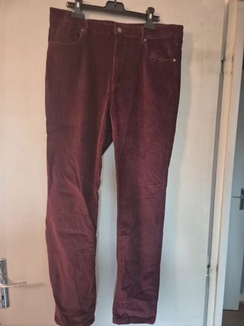 Pantalon velours Monoprix 44