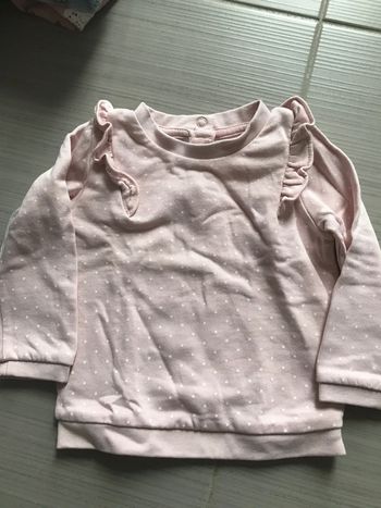 Pull petit pois rose c&a