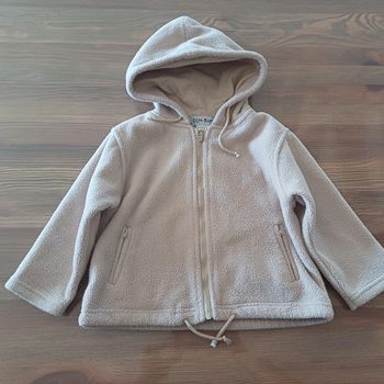 Veste polaire beige
