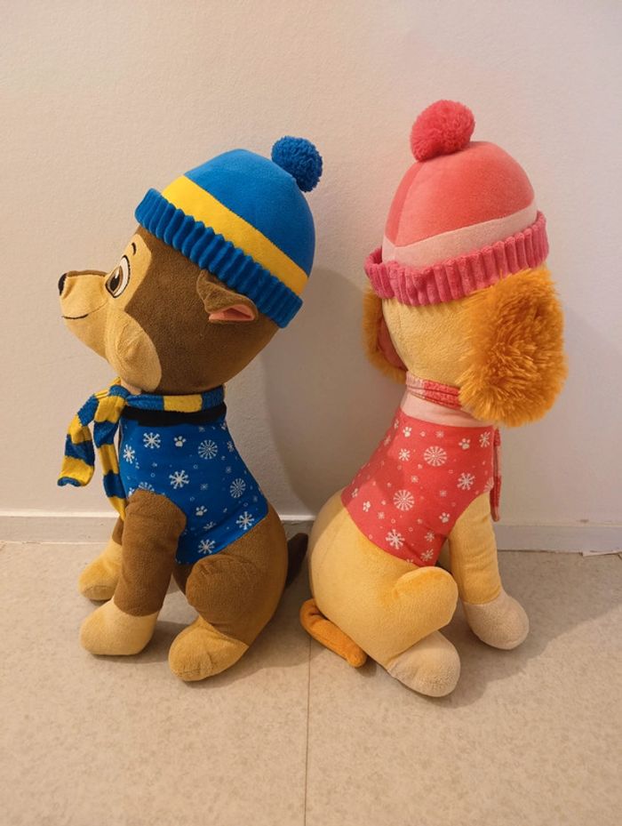 Grandes peluches pat patrouille - photo numéro 2