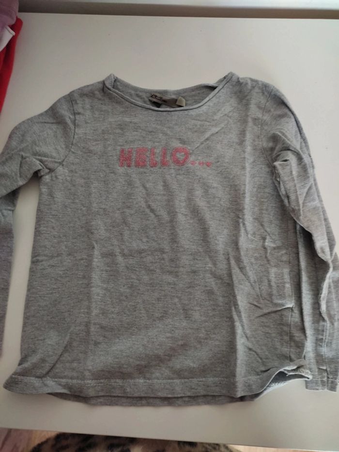 Lot de 10 t-shirt manches longues 4 ans - photo numéro 10