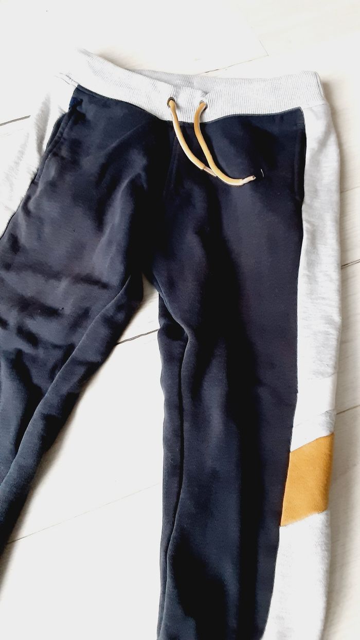 Vêtement garçon pantalon survêtement jogging gris Okaïdi 6 ans - photo numéro 2