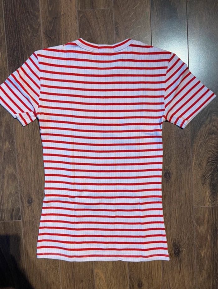 T-shirt à rayures - photo numéro 2