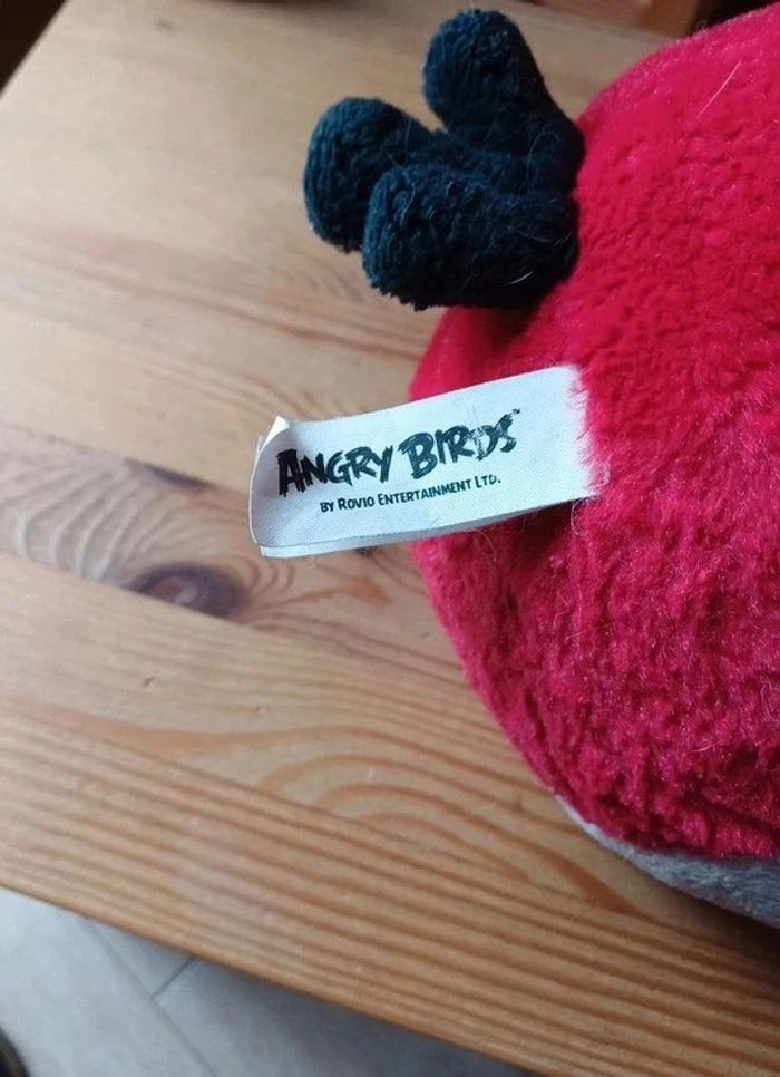 Peluche Angry birds Red - photo numéro 2