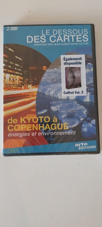 Le dessous des cartes de kyoto à Copenhague coffret 2 dvd